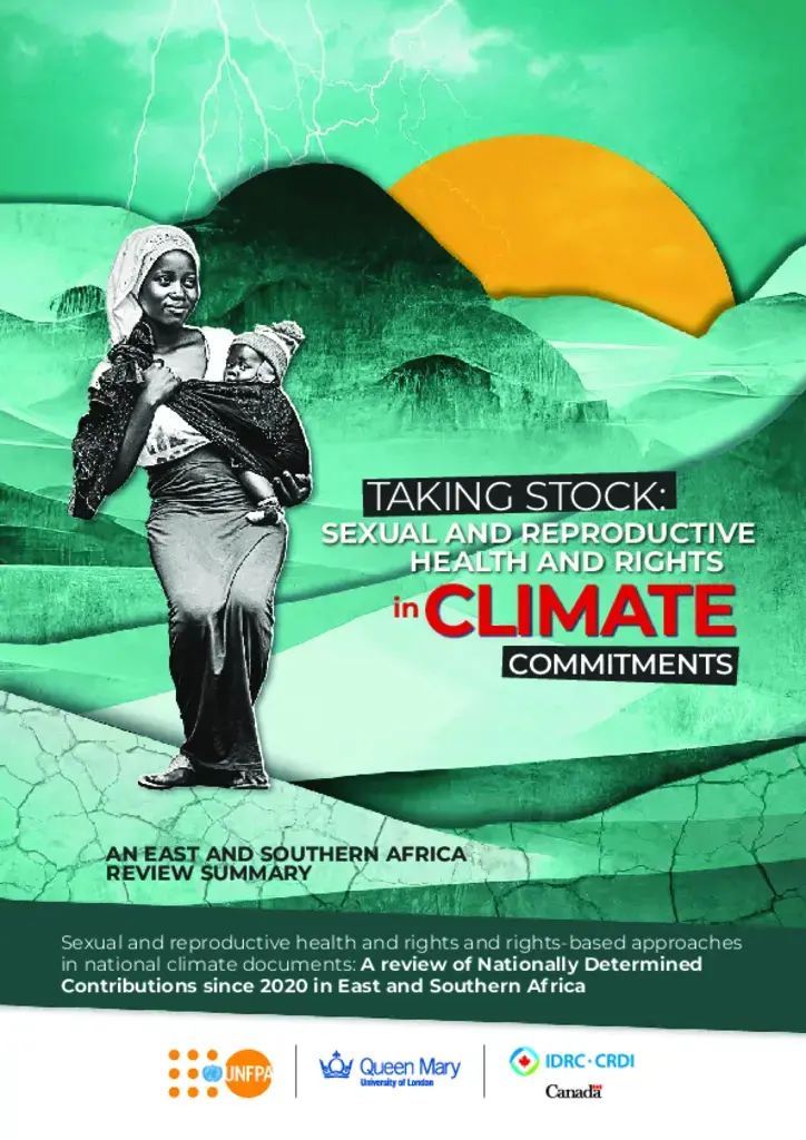 Taking Stock: Sexual and Reproductive and Health and Rights in Climate…