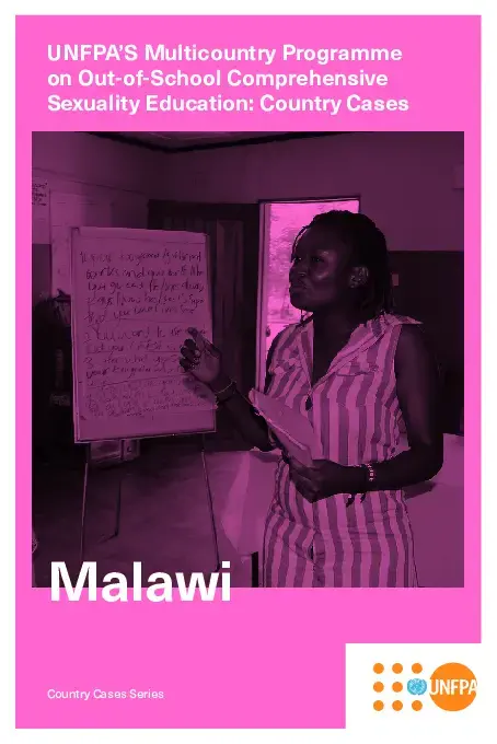 Malawi: UNFPA’S Multicountry Programme on Out-of-School Reproductive Health…