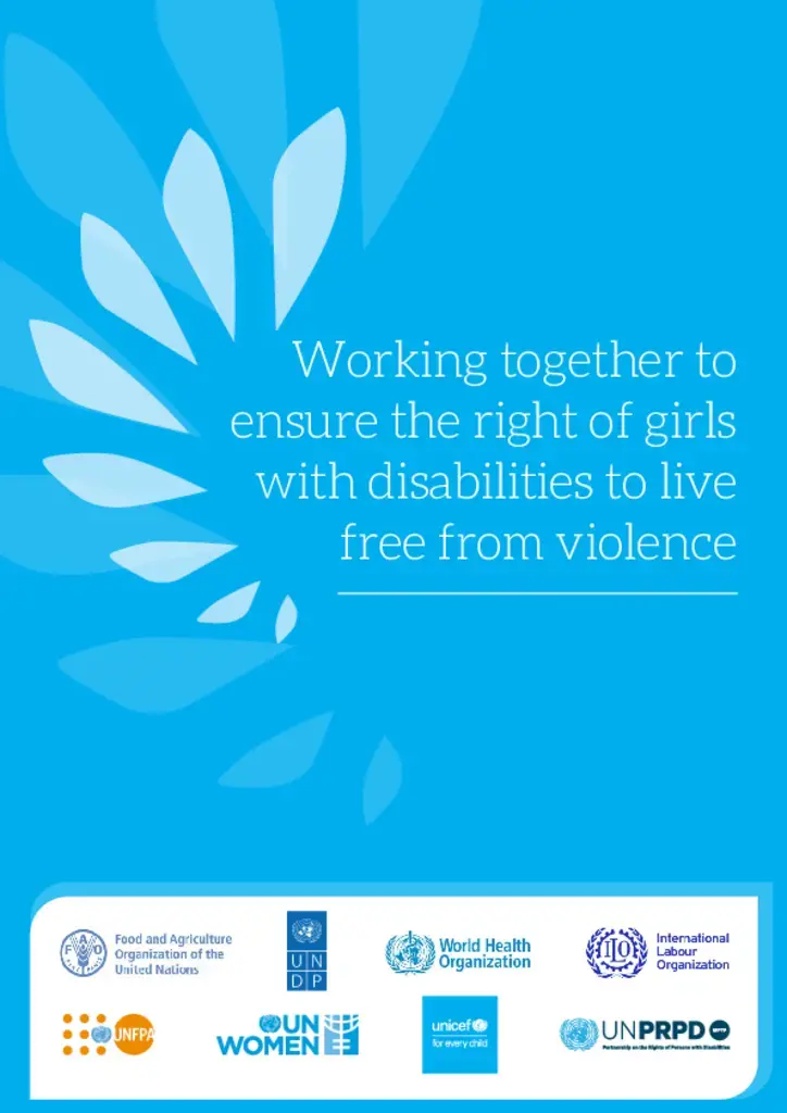 Working together to ensure the right of girls with disabilities to live free…