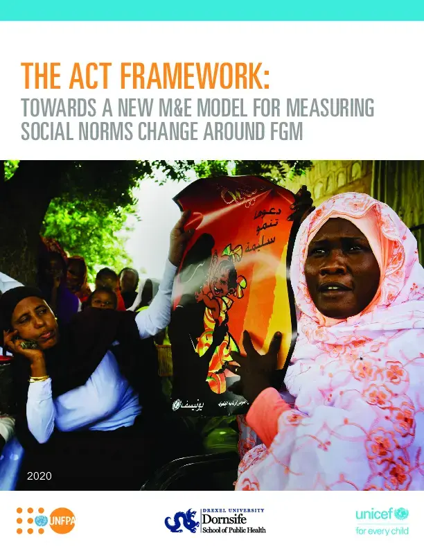 The Act Framework: Towards A New M&E Model For Measuring Social Norms…