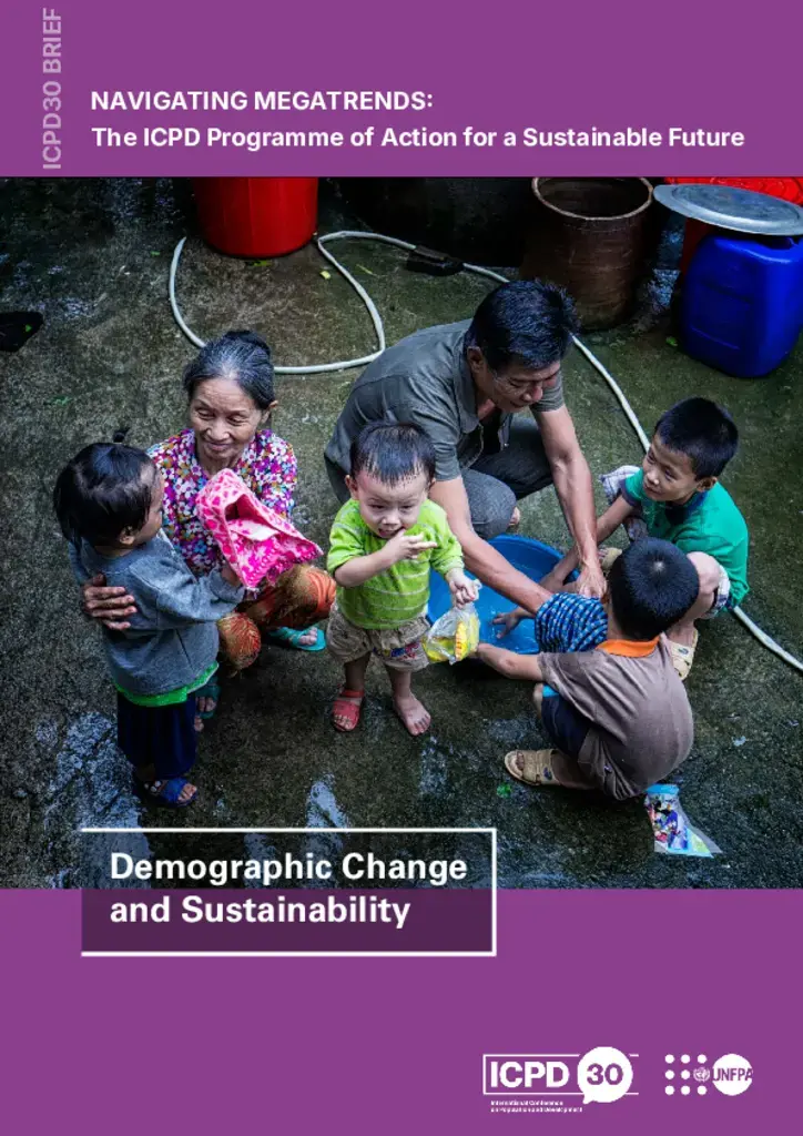 Demographic change and sustainability 