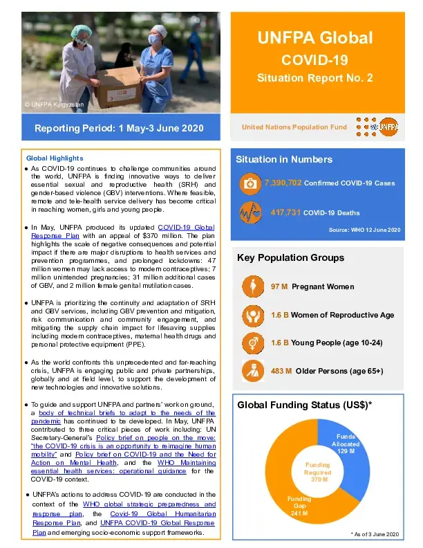 Global COVID-19 Situation Report No. 2