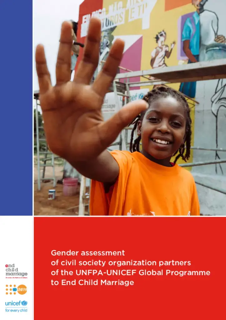 Gender assessment of civil society organization partners Under the UNFPA-UNICEF…