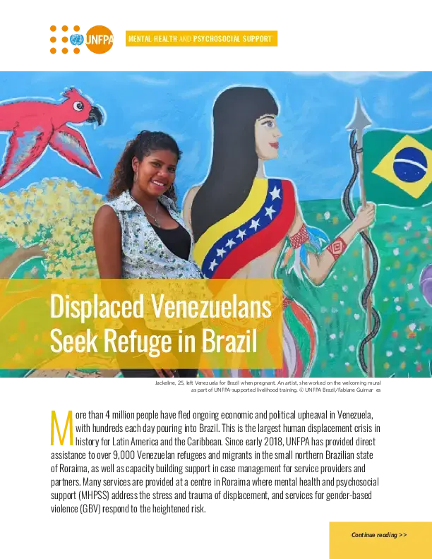 Displaced Venezuelans Seek Refuge in Brazil