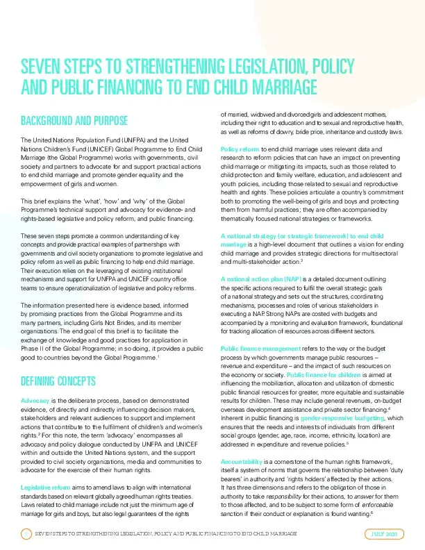 Seven steps to strengthening legislation, policy and public financing to end…
