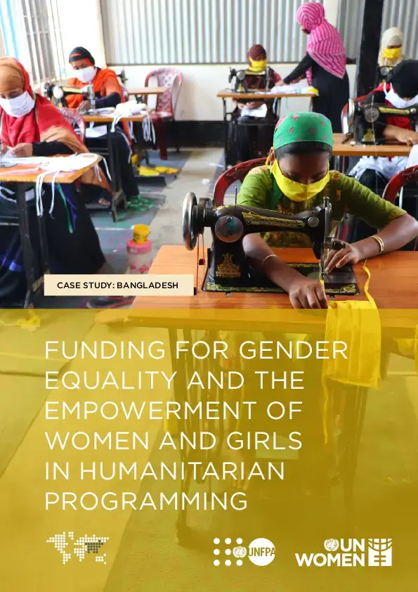 Bangladesh: Funding for gender equality and the empowerment of women and girls…