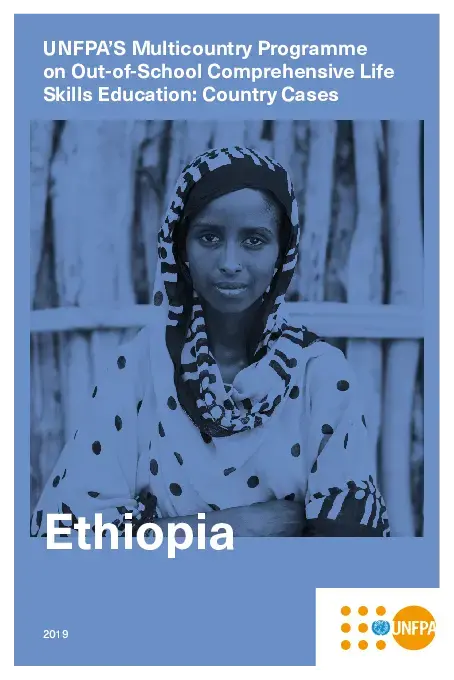 Ethiopia: UNFPA’S Multicountry Programme on Out-of-School Reproductive Health…