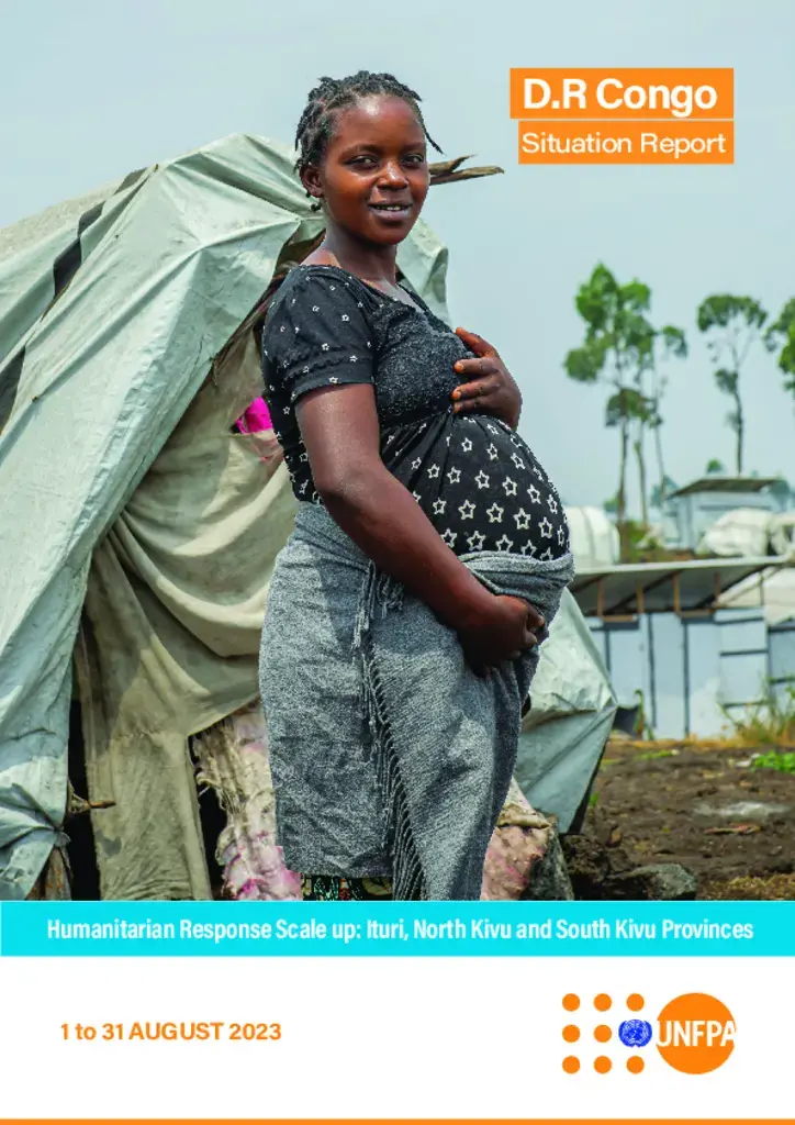 UNFPA Democratic Republic of the Congo Situation Report - Humanitarian Response…