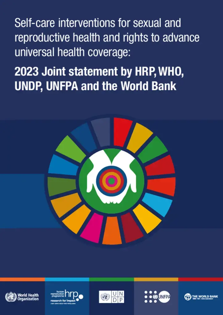 Self-care interventions for sexual and reproductive health and rights to…