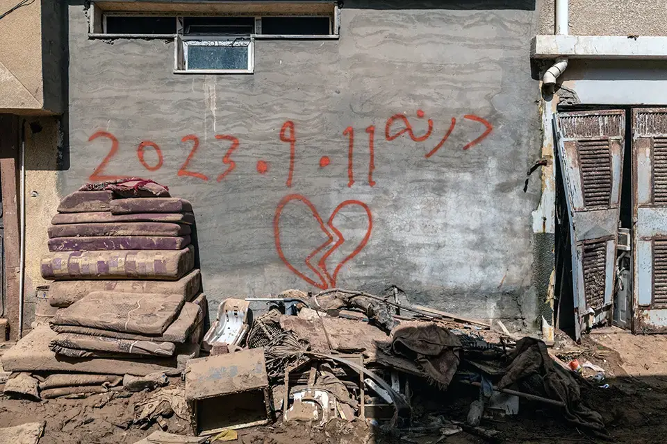 “Derna used to be a vibrant and hopeful city,” says gynaecologist Dr. Anwar.